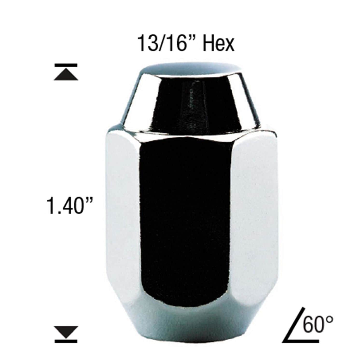 White Knight Wheel Lug Nut 110074 | AutoZone