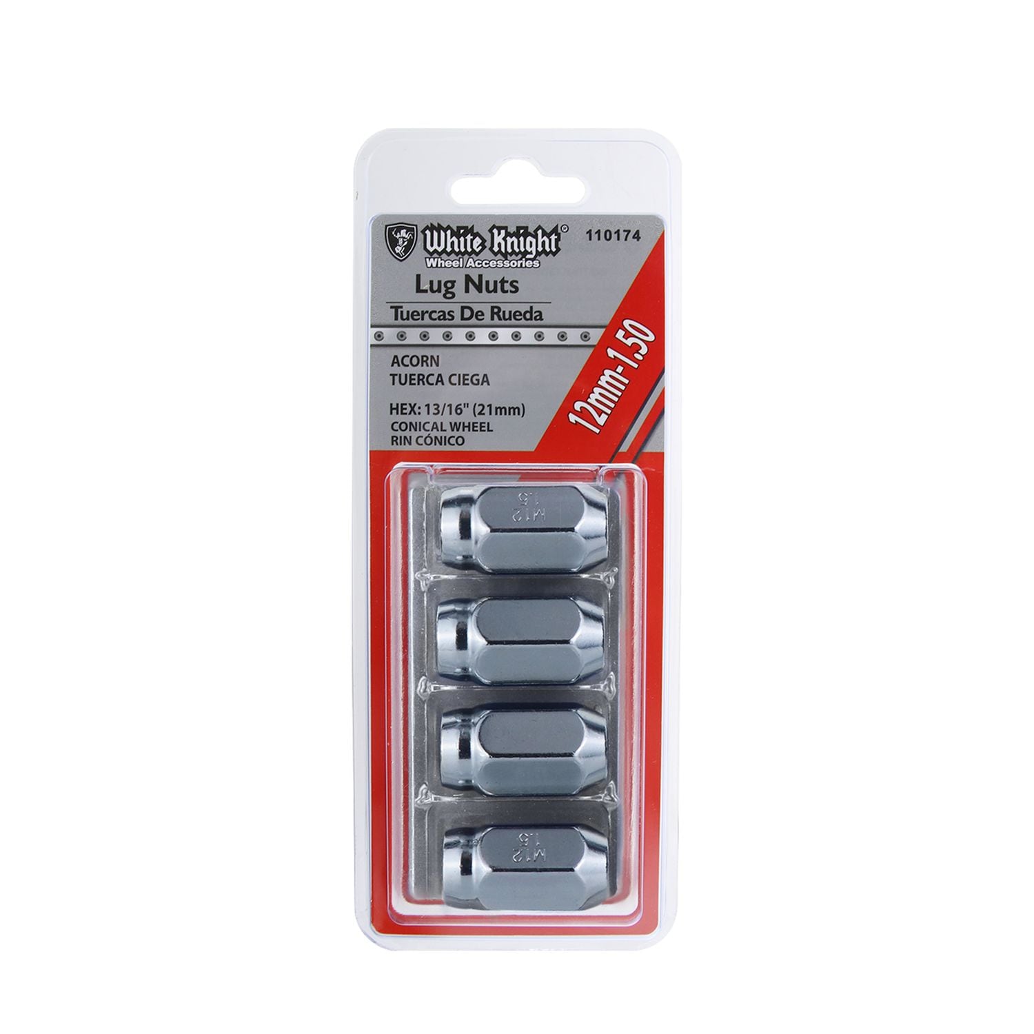 White Knight Wheel Lug Nut 110174 | AutoZone