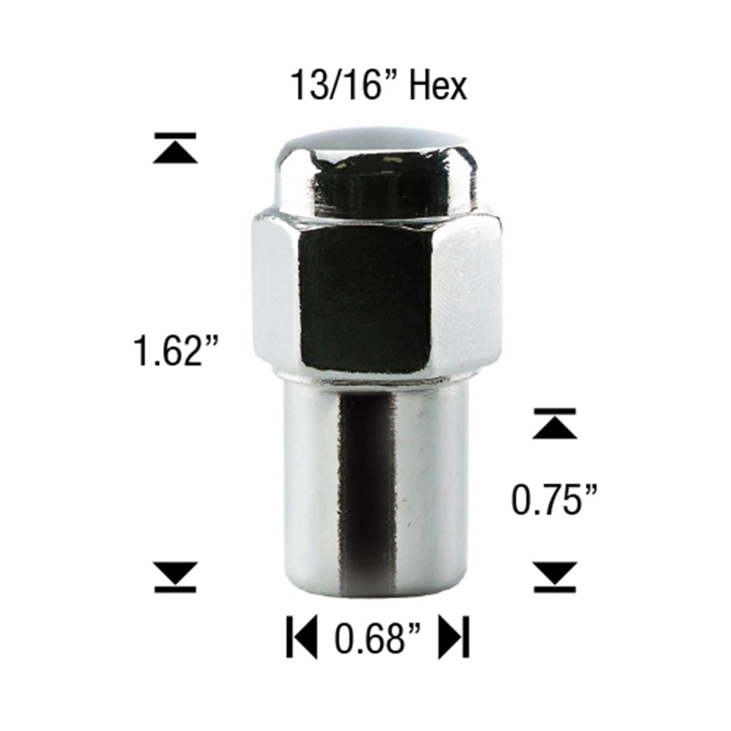White Knight Wheel Lug Nut 117444 | AutoZone