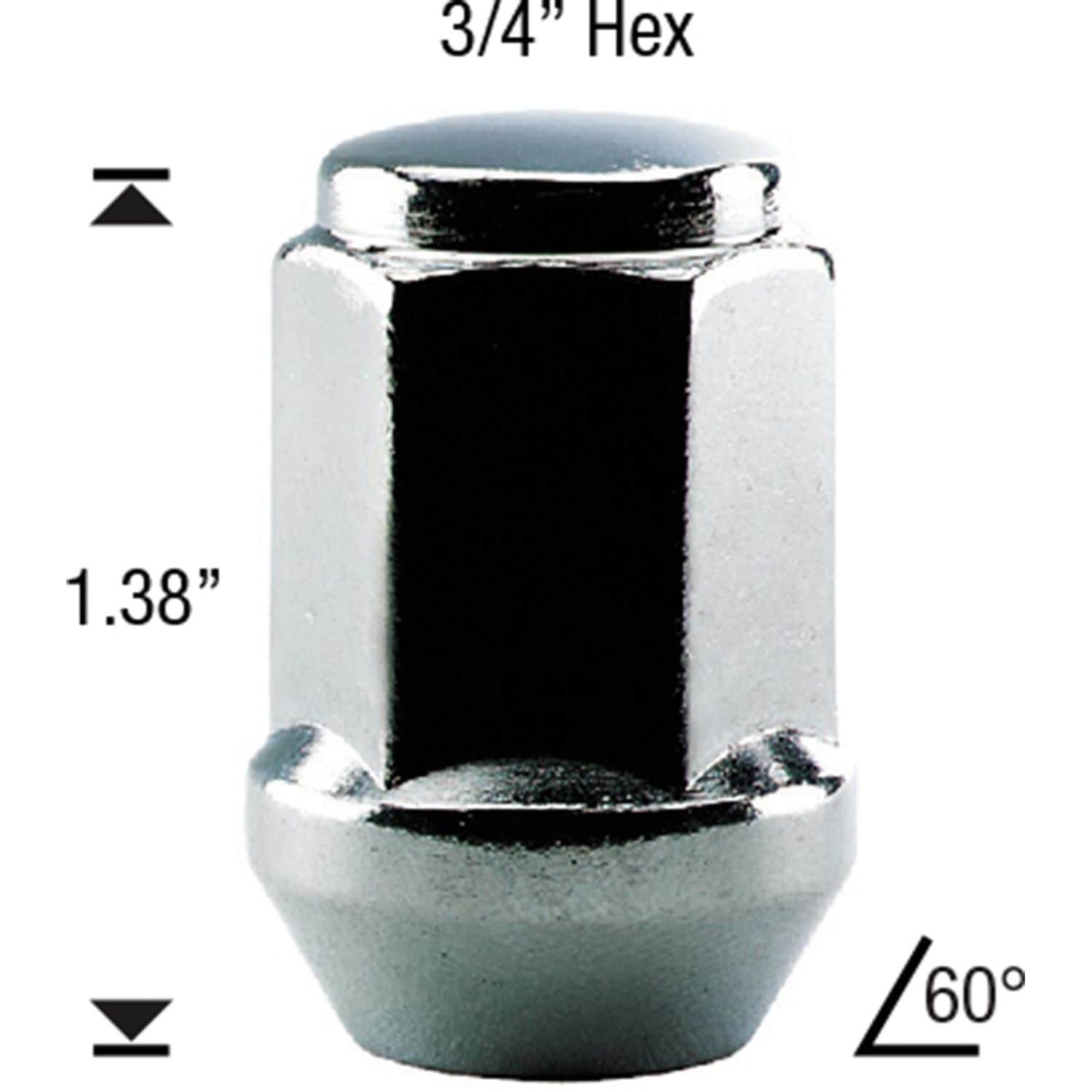 White Knight Wheel Lug Nut 119074 | AutoZone