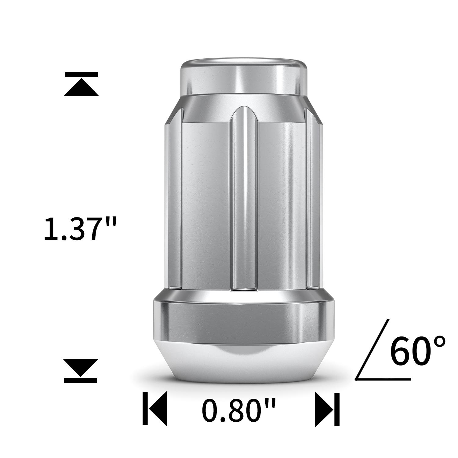 White Knight Wheel Lug Nut 138074 | AutoZone
