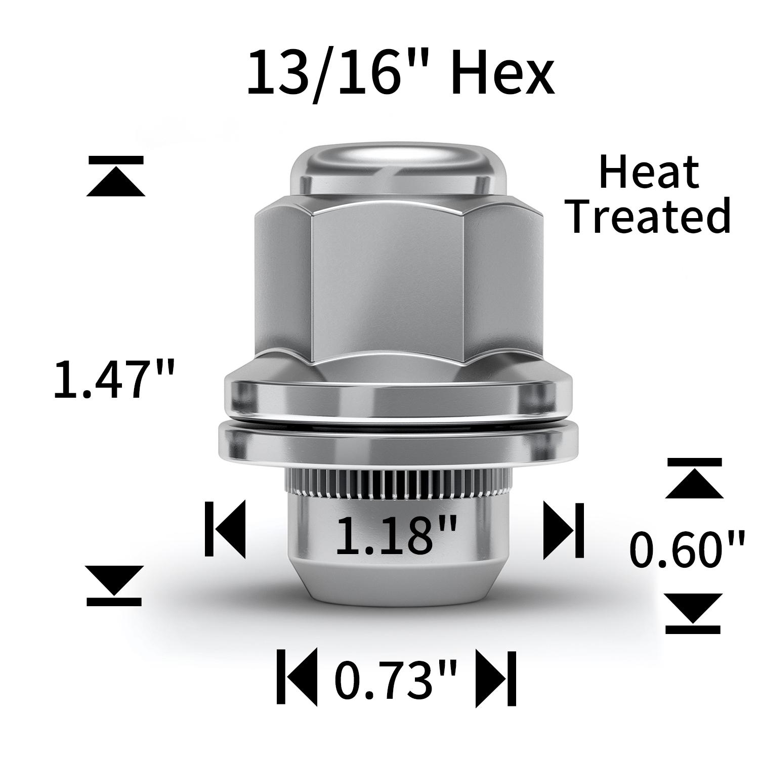 White Knight Wheel Lug Nut 153064 | AutoZone