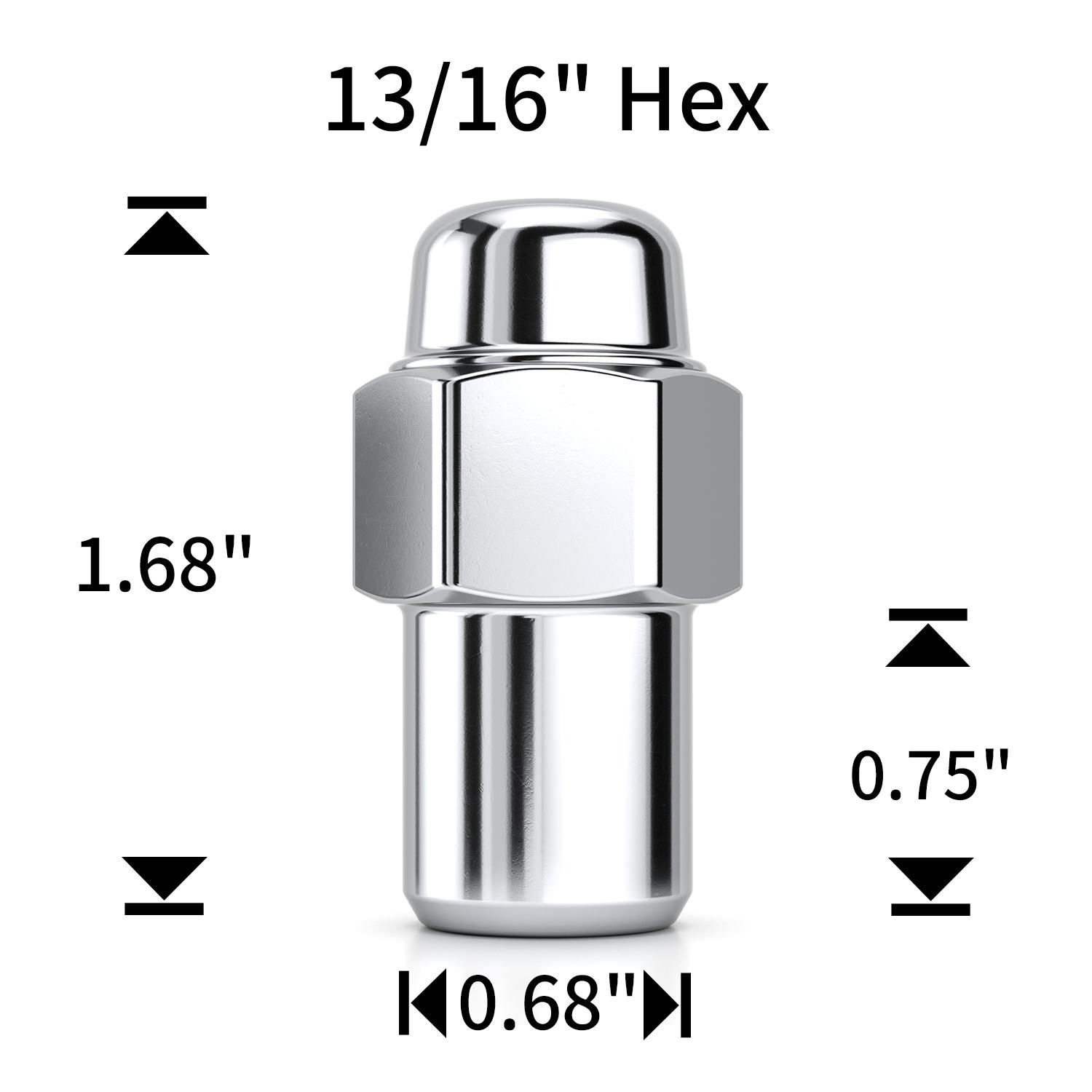 White Knight Wheel Lug Nut 182074 | AutoZone