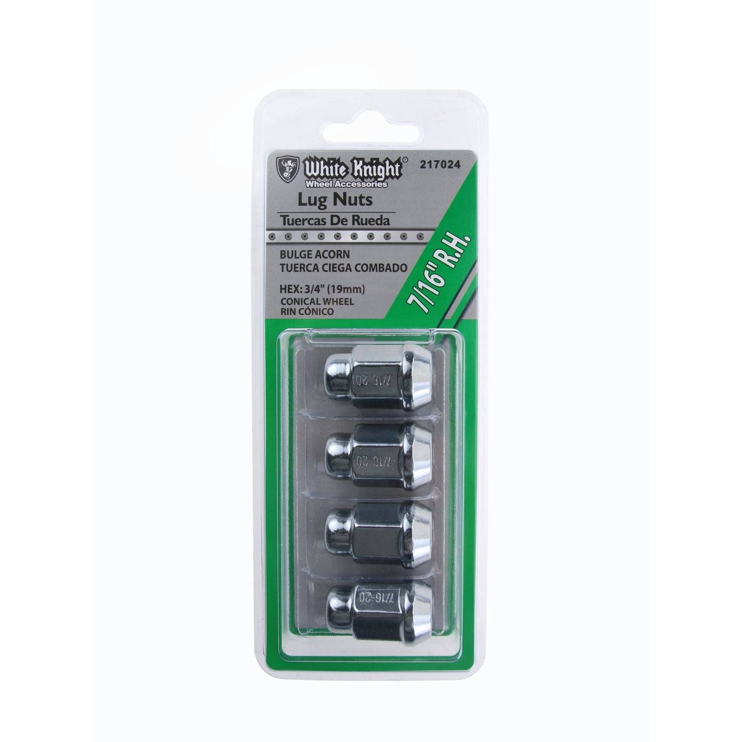 White Knight Wheel Lug Nut 217024 | AutoZone