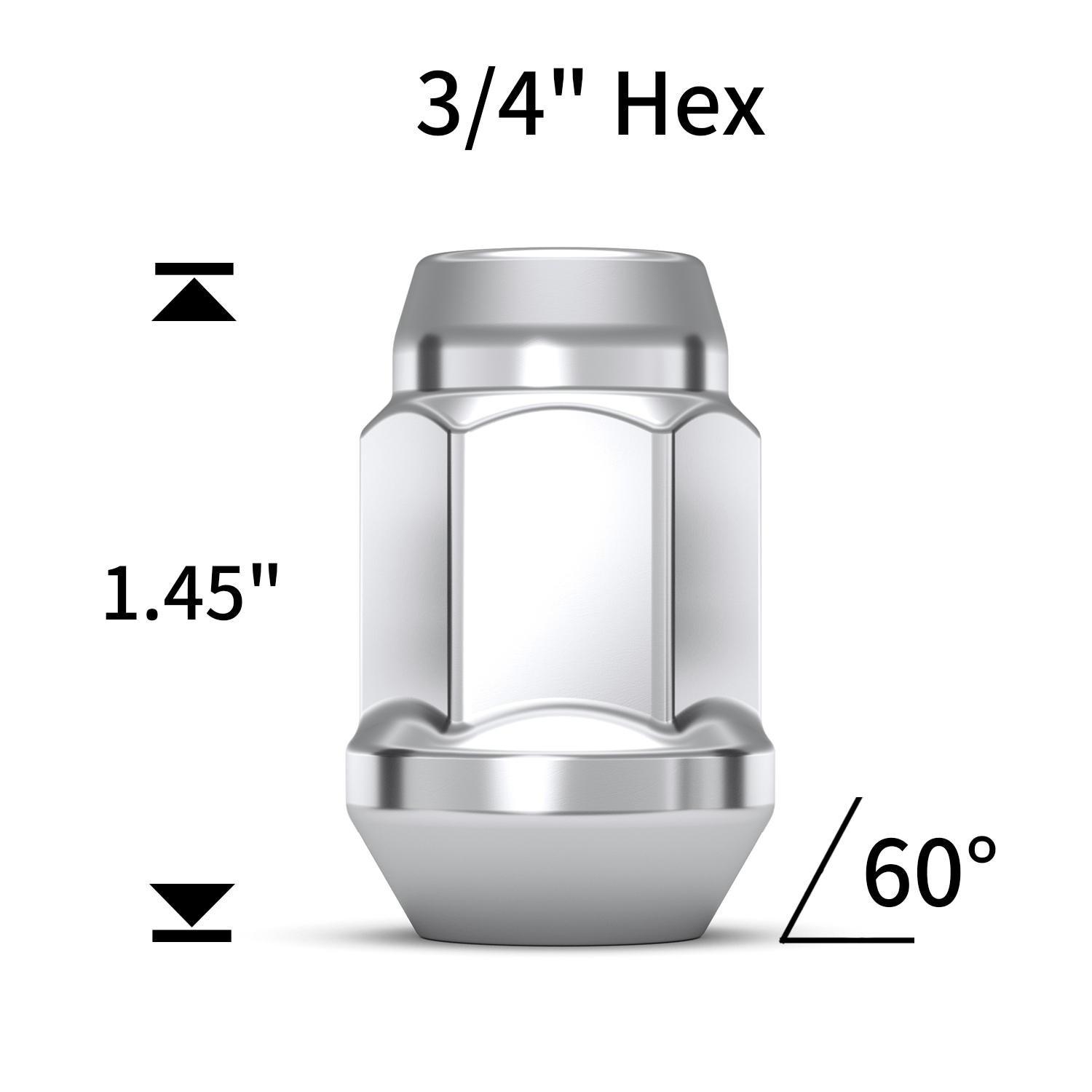 White Knight Wheel Lug Nut 217174 | AutoZone