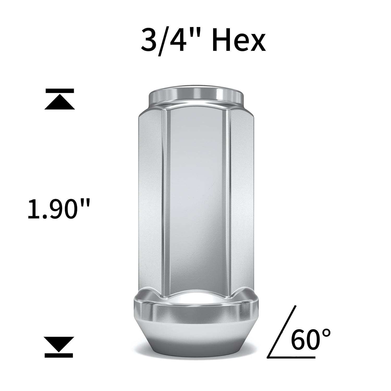 White Knight Wheel Lug Nut 319094 | AutoZone