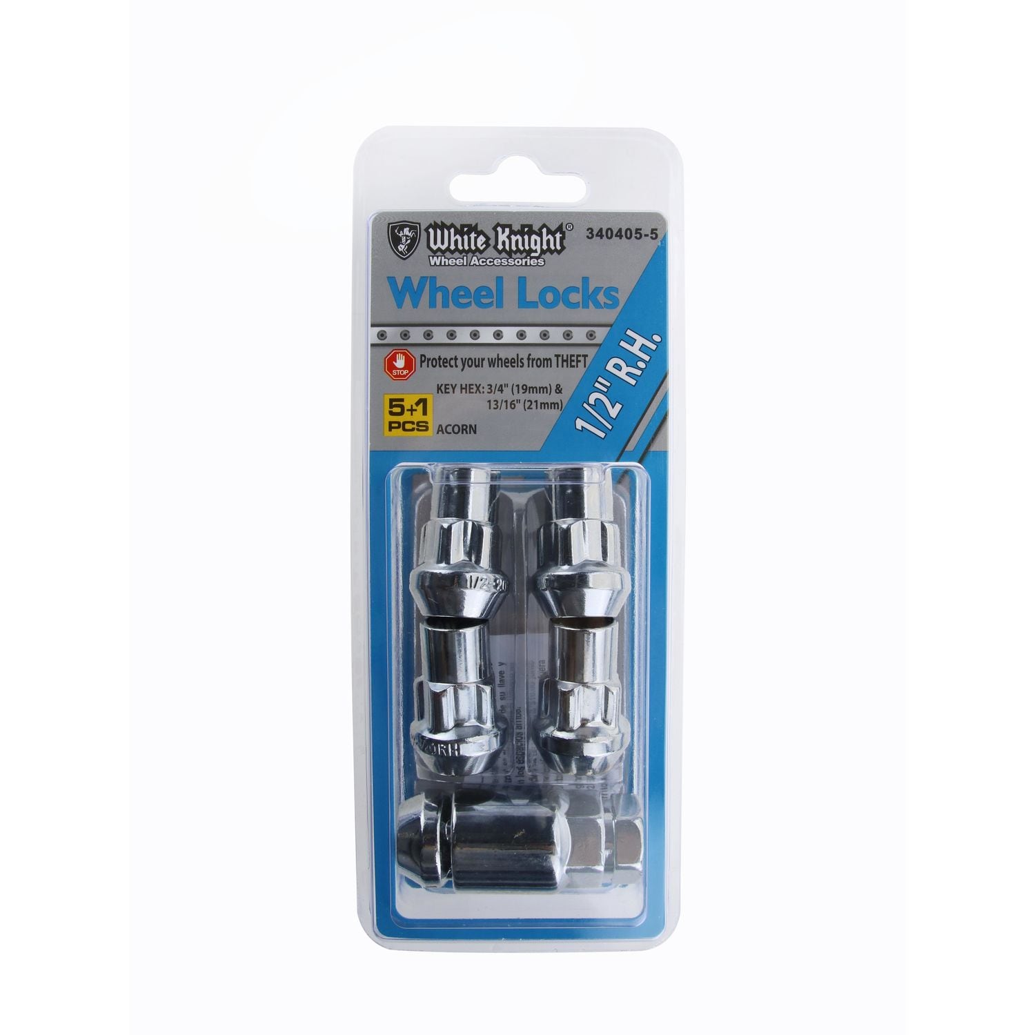 White Knight Wheel Lug Nut 340405-5 | AutoZone