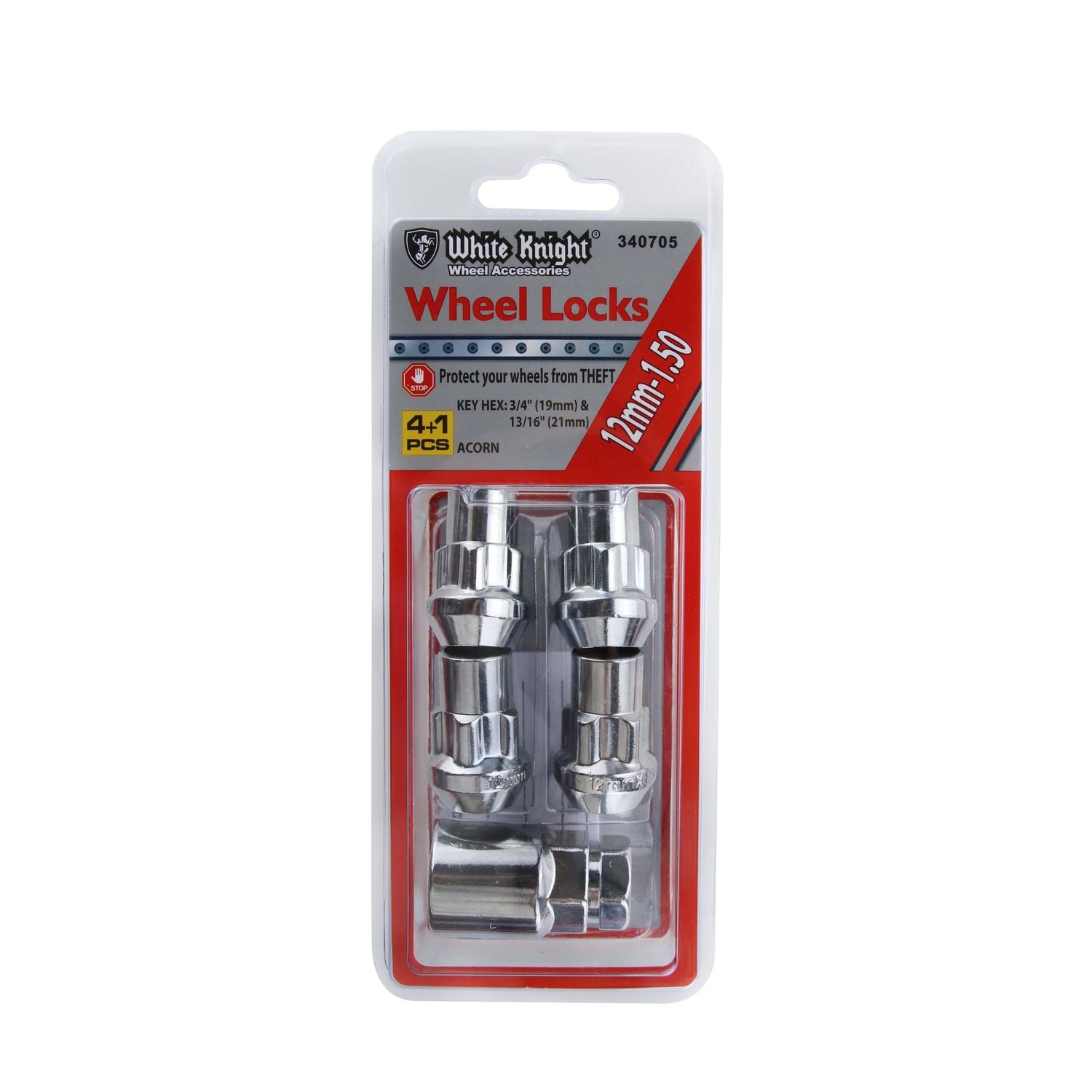 White Knight Wheel Lug Nut 340705 | AutoZone