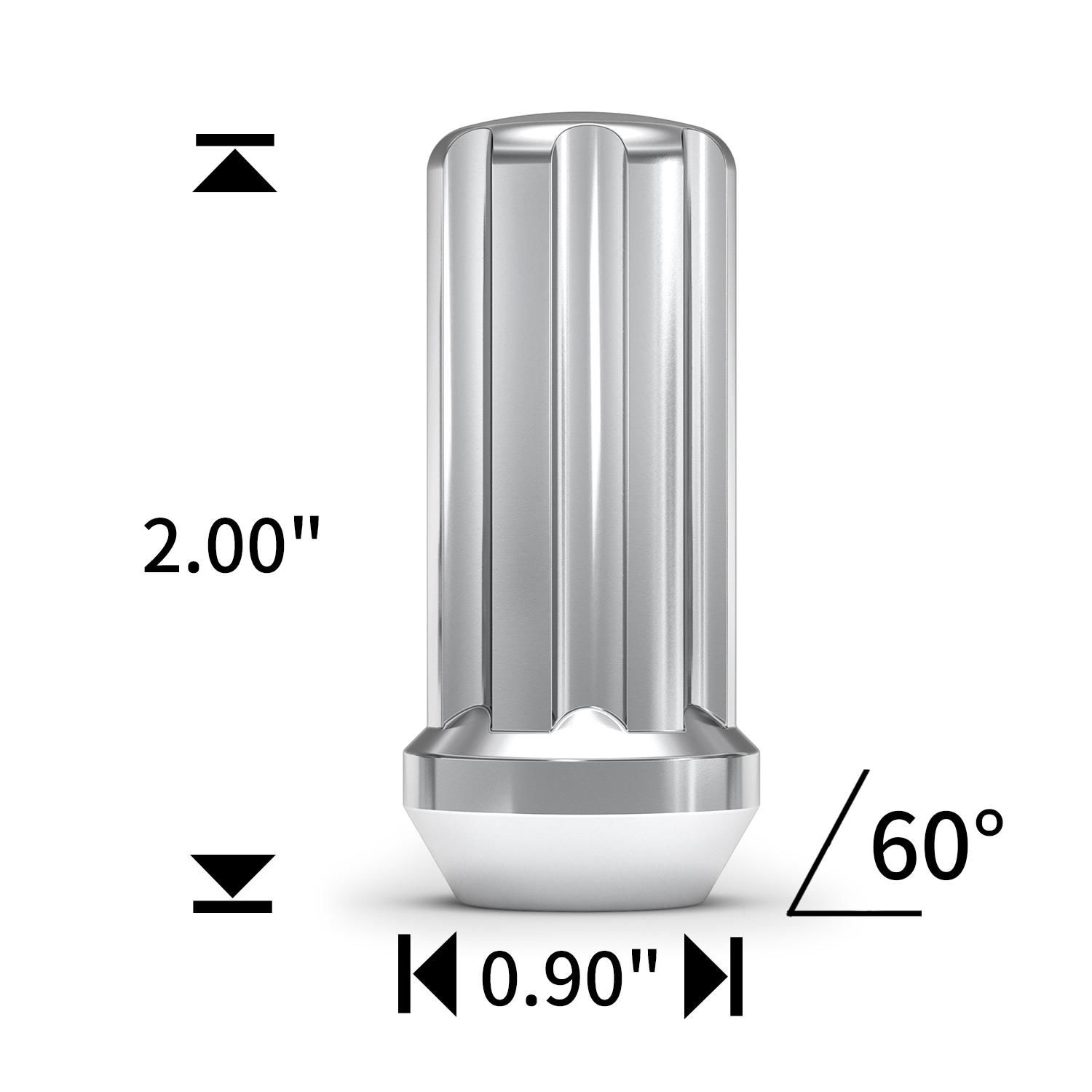 White Knight Wheel Lug Nut 438504 | AutoZone