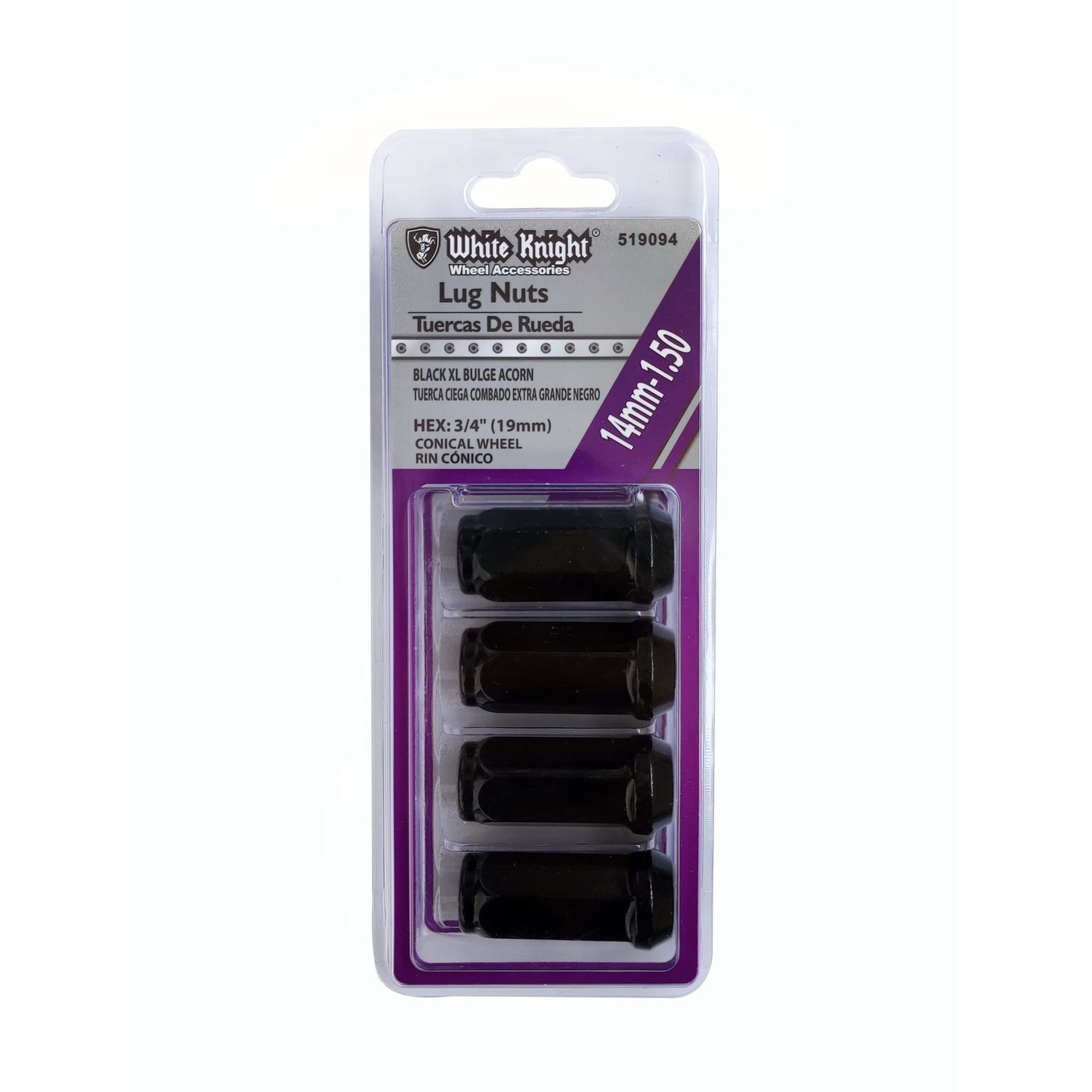 White Knight Wheel Lug Nut 519094 | AutoZone