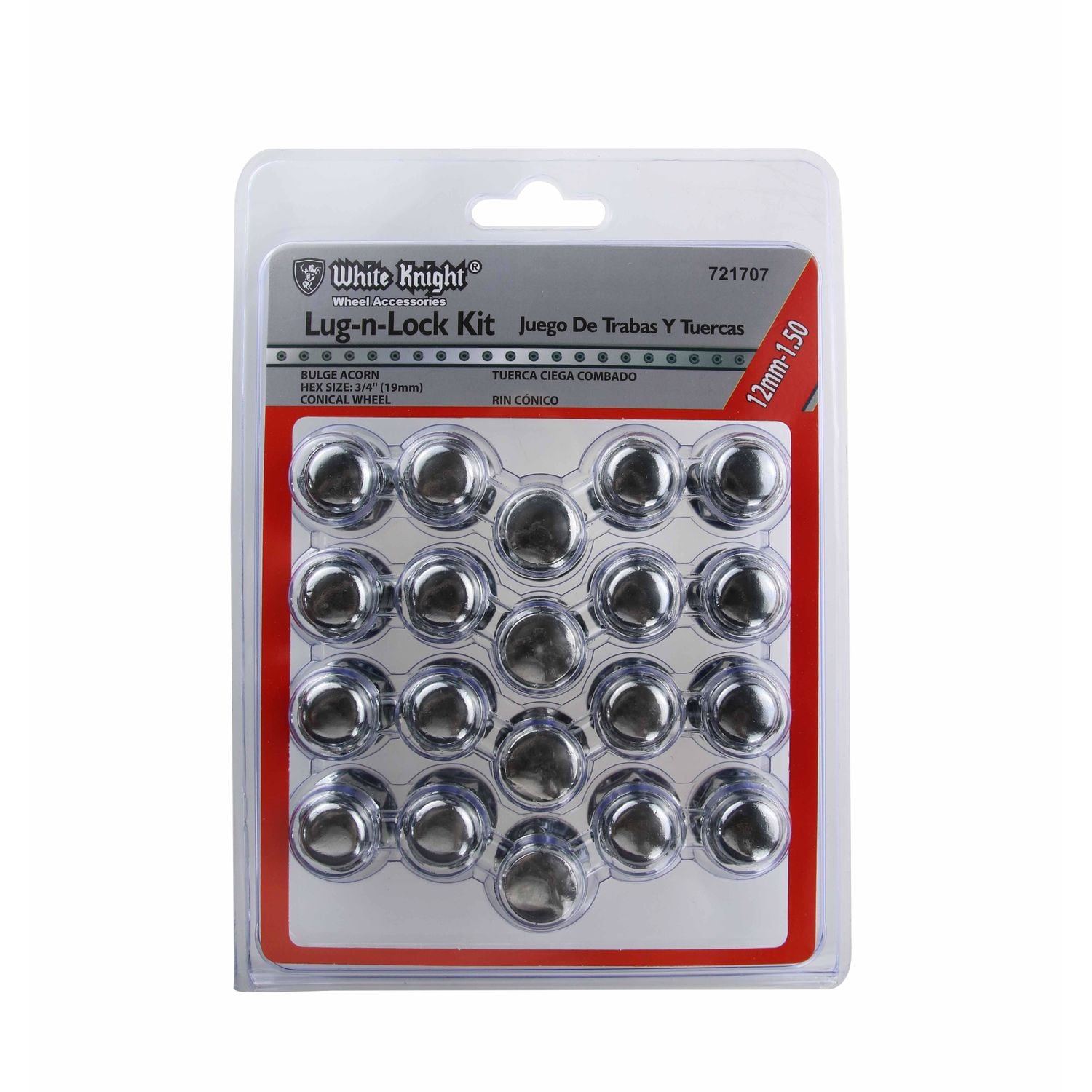White Knight Wheel Lug Nut 721707 | AutoZone