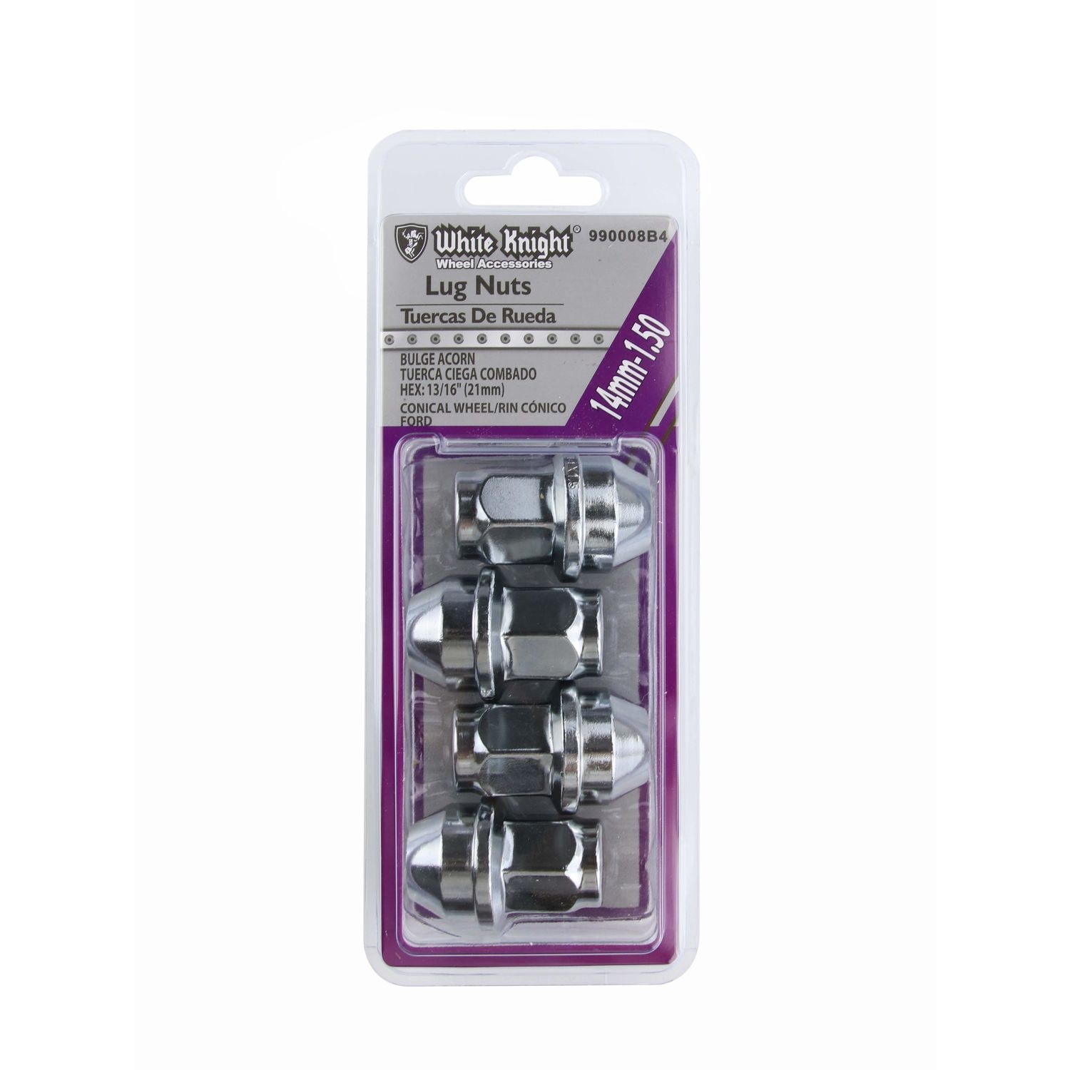 White Knight Wheel Lug Nut 990008B4 | AutoZone