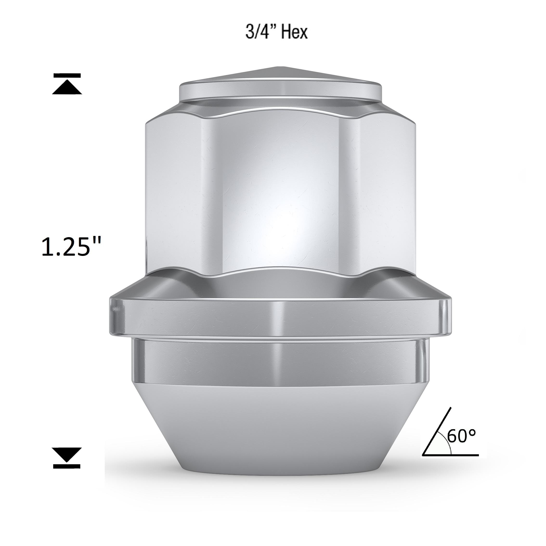 White Knight Wheel Lug Nut 990303B4 | AutoZone