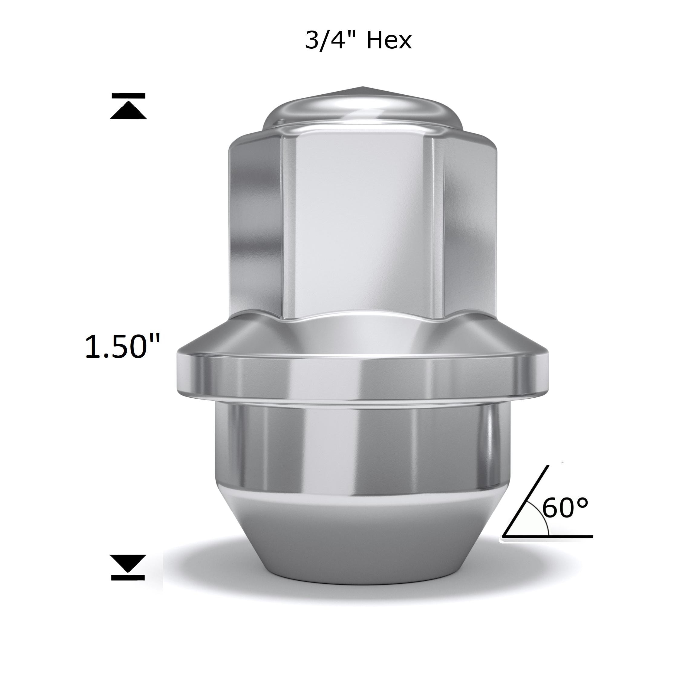 White Knight Wheel Lug Nut 990583B4 | AutoZone