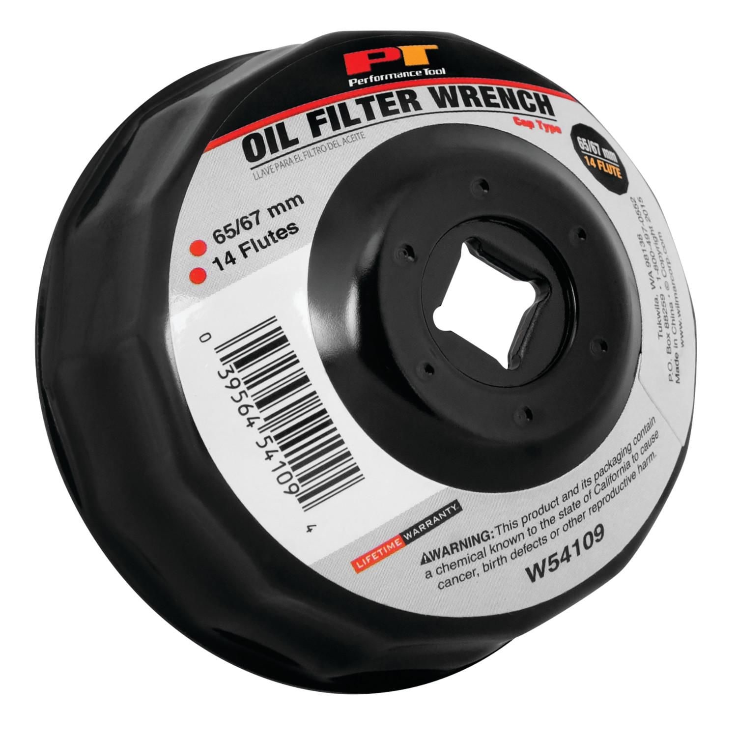 Performance Tool Oil Filter Wrench W54109 | AutoZone
