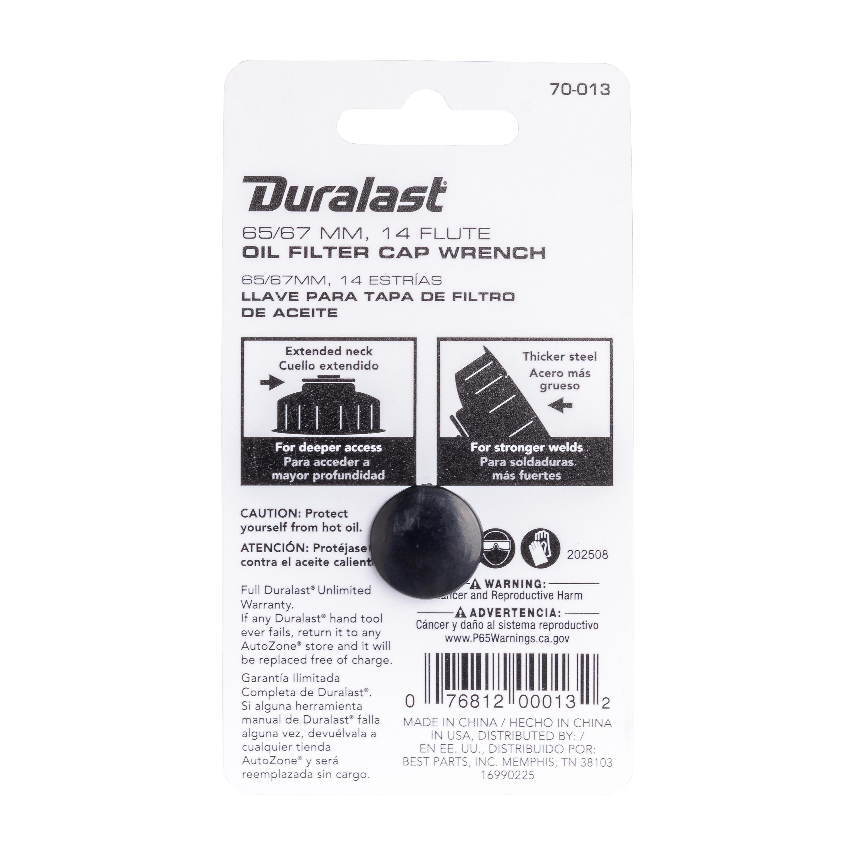 Duralast Oil Filter Wrench 70-013 | AutoZone
