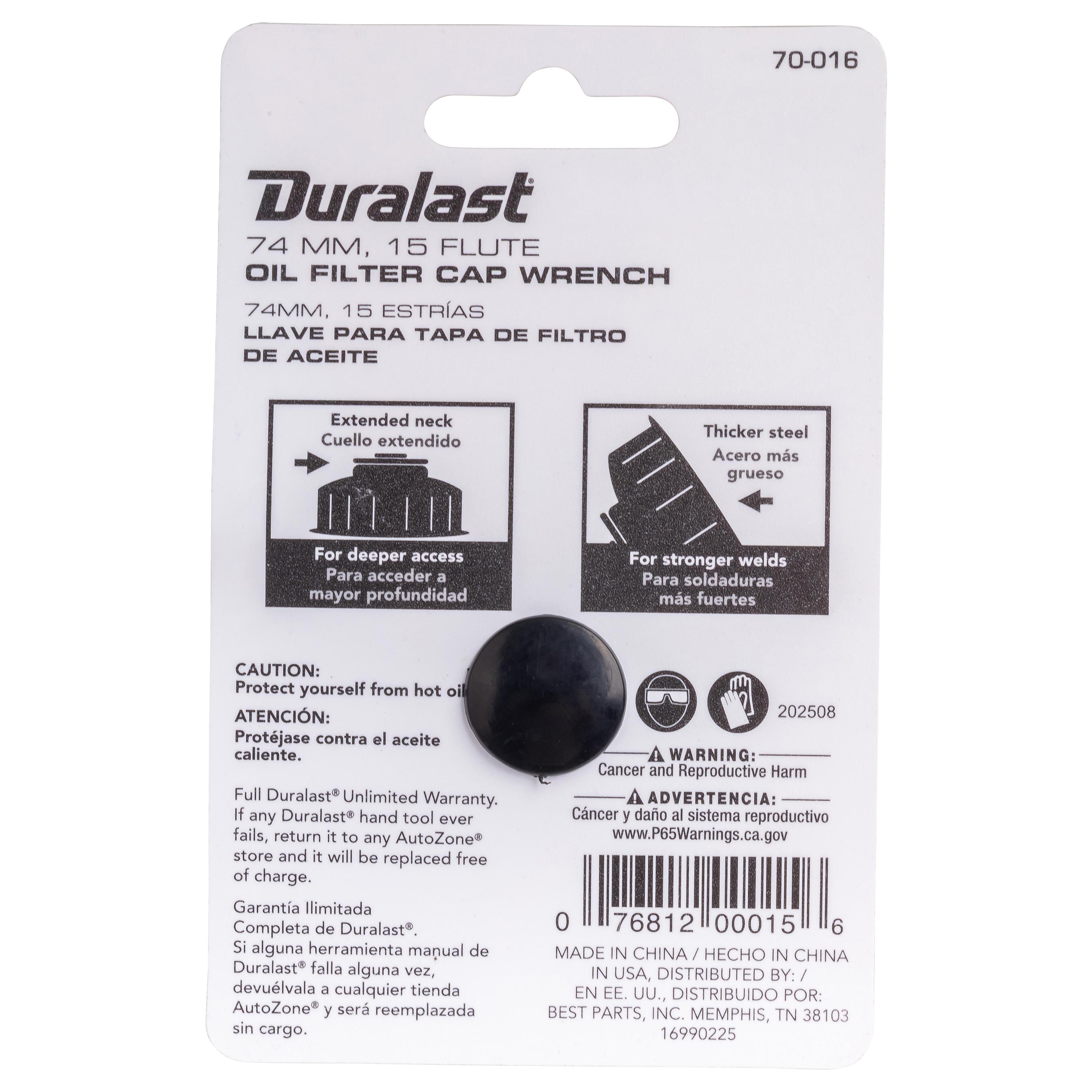 Duralast Oil Filter Wrench 70-016 | AutoZone