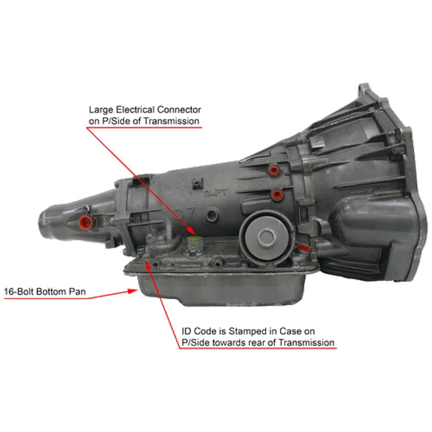 Moveras Remanufactured Automatic Transmission Assembly M00077P