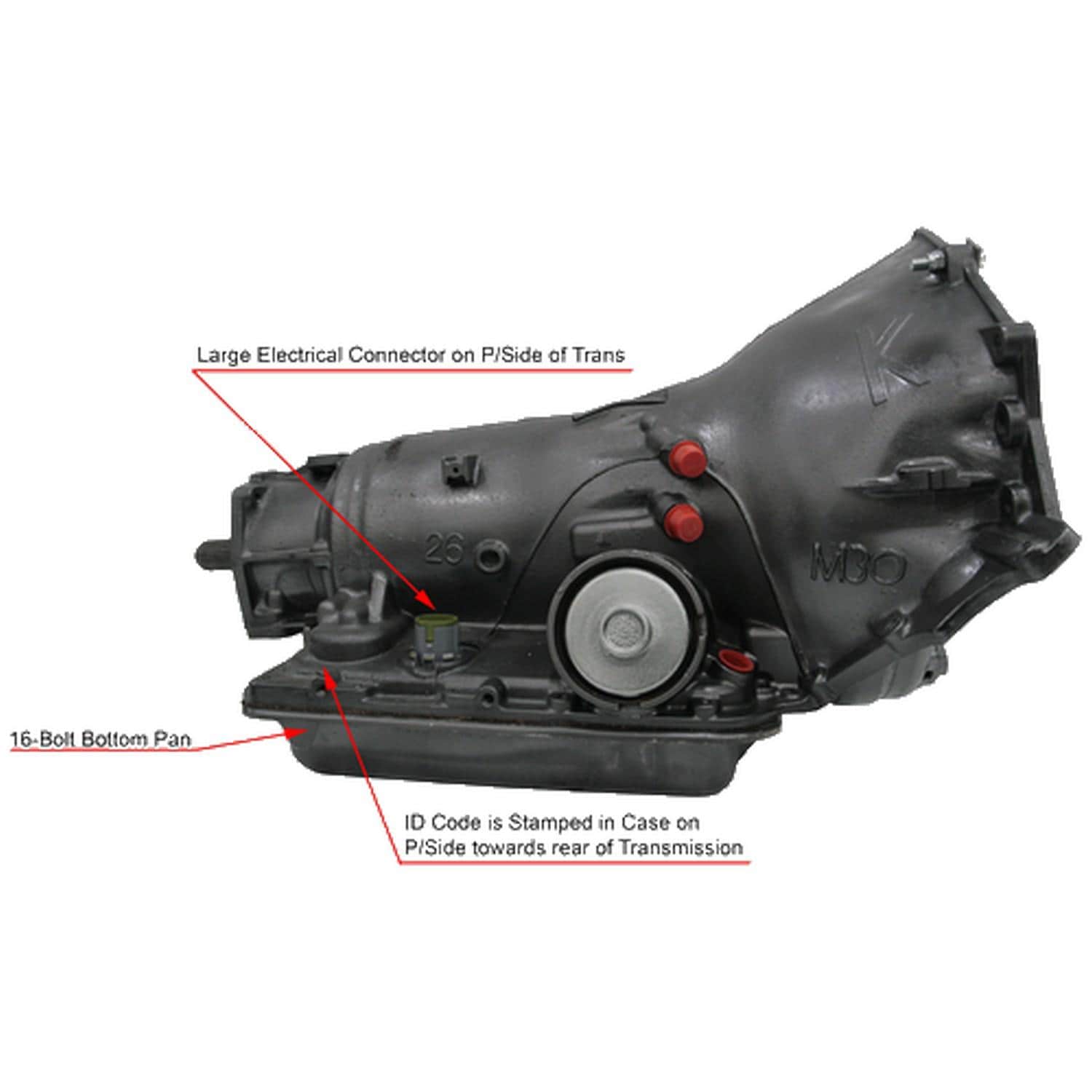 Moveras Remanufactured Automatic Transmission Assembly M00540 for Toyota Celica