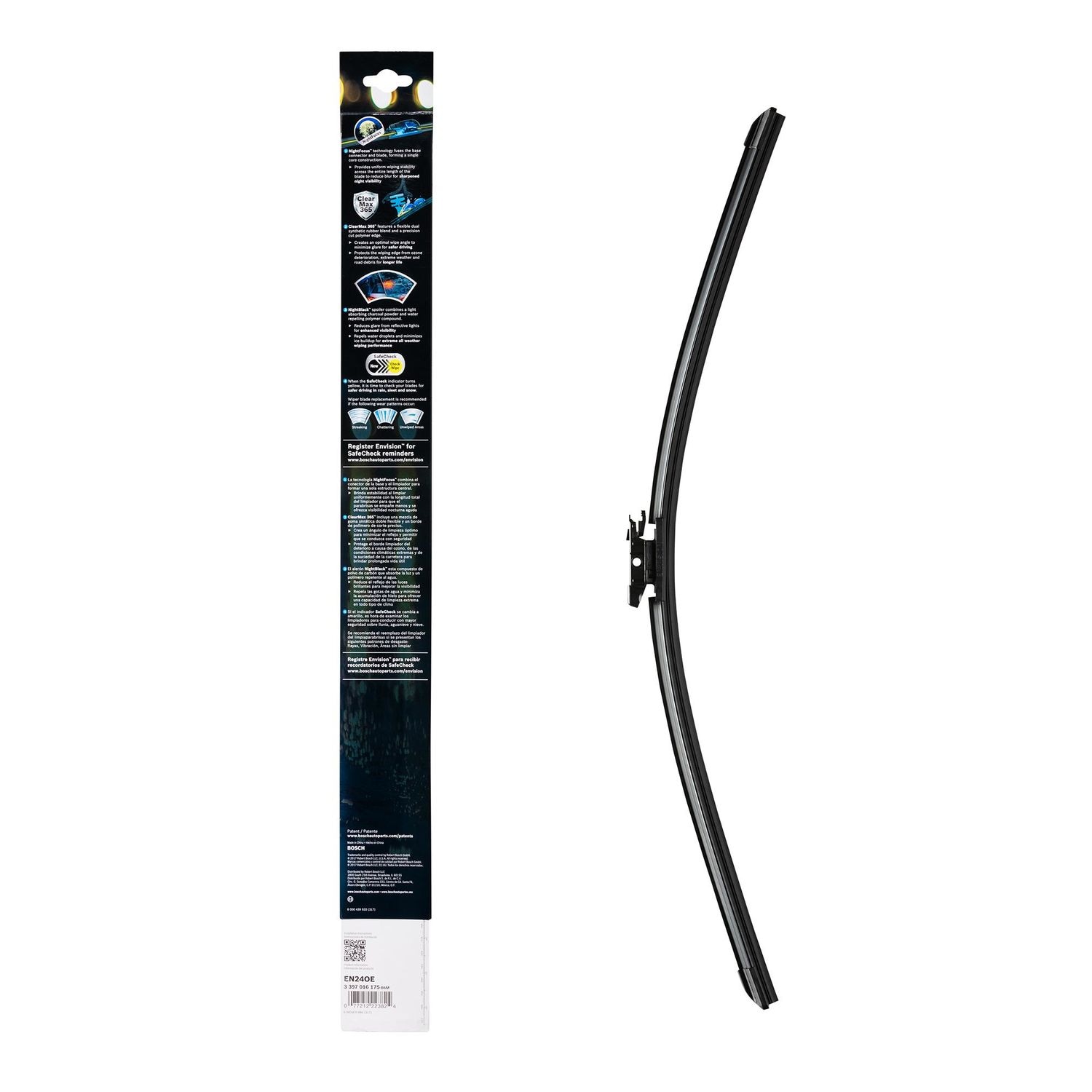 Spazzola tergicristallo 18''/450mm IBRIDO