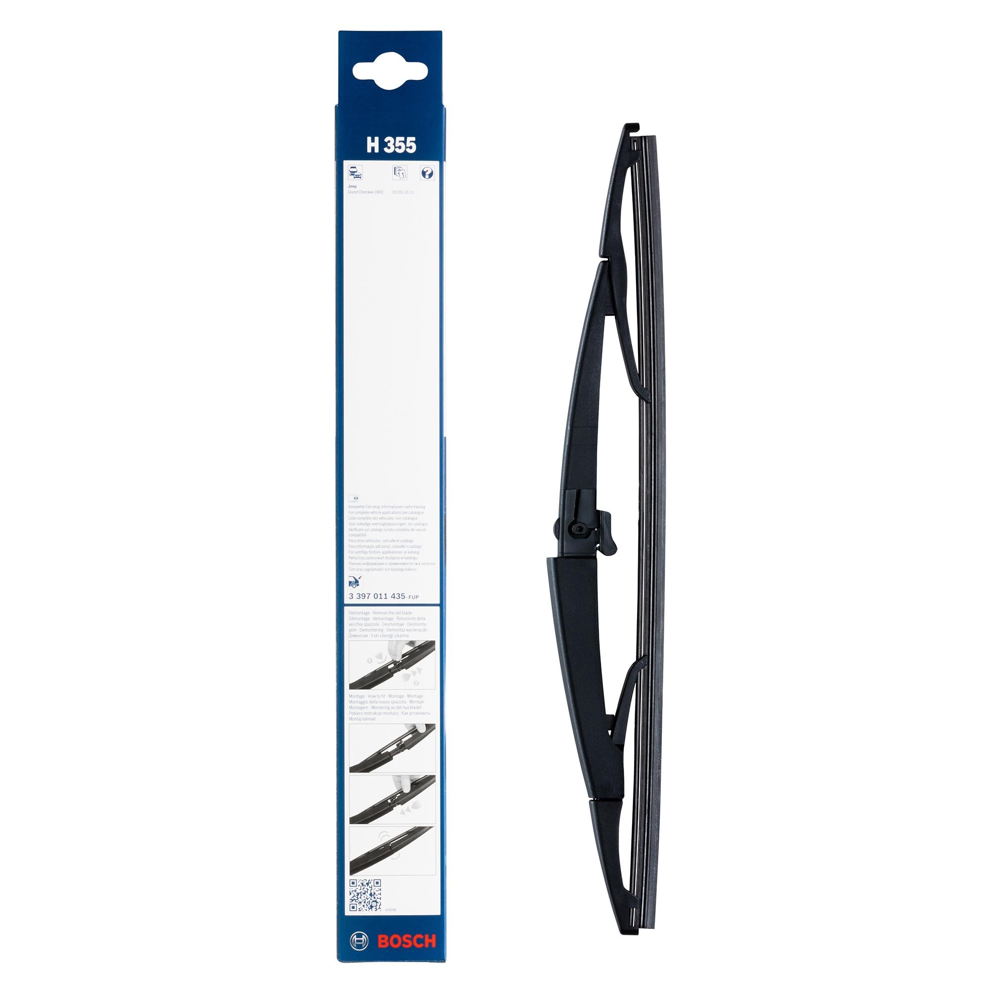Bosch Rear 350 mm Conventional Wiper Blade H355 | AutoZone