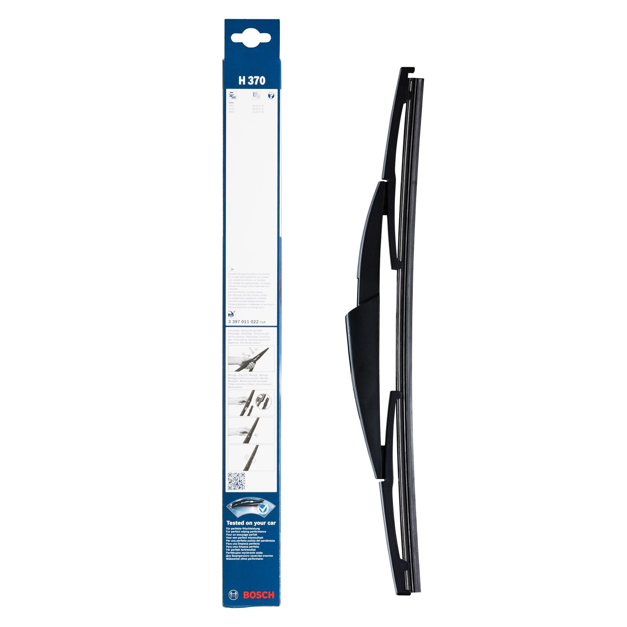 Bosch Superplus Std Plastic Rear Wiper Blade 350mm For Ssangyong Korando 2010-2019
