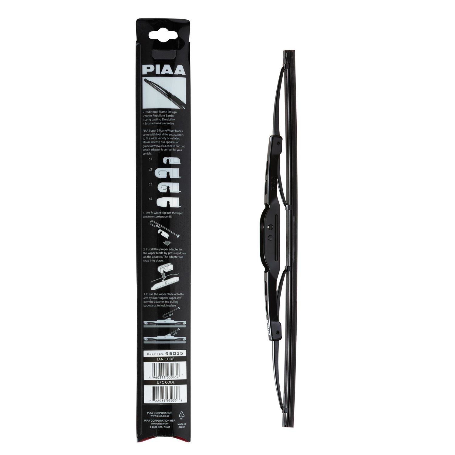 PIAA Aero Vogue 26 in Hybrid Wiper Blade 96165 | AutoZone