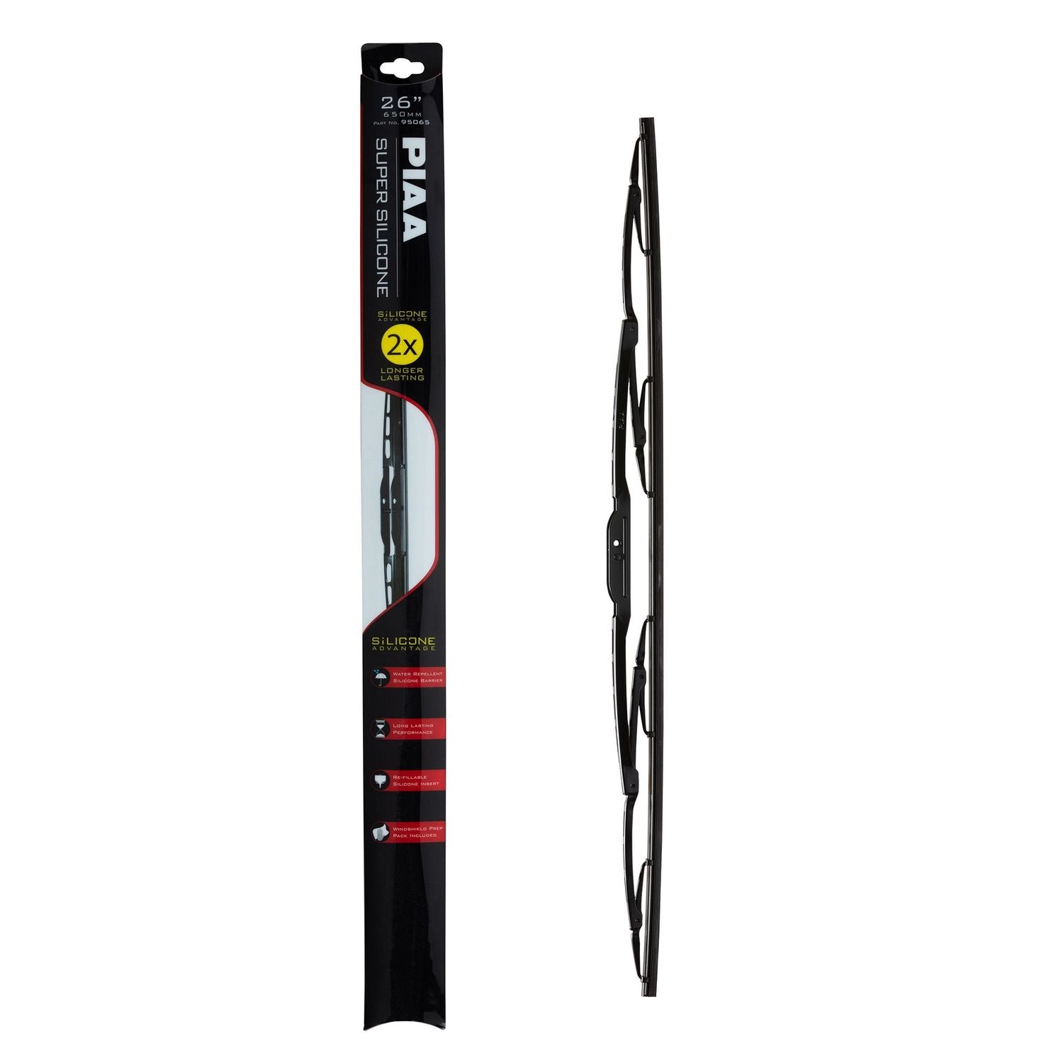 1 rubber voor de ruitenwisser achter 400 mm voor Transporter 91 ->03