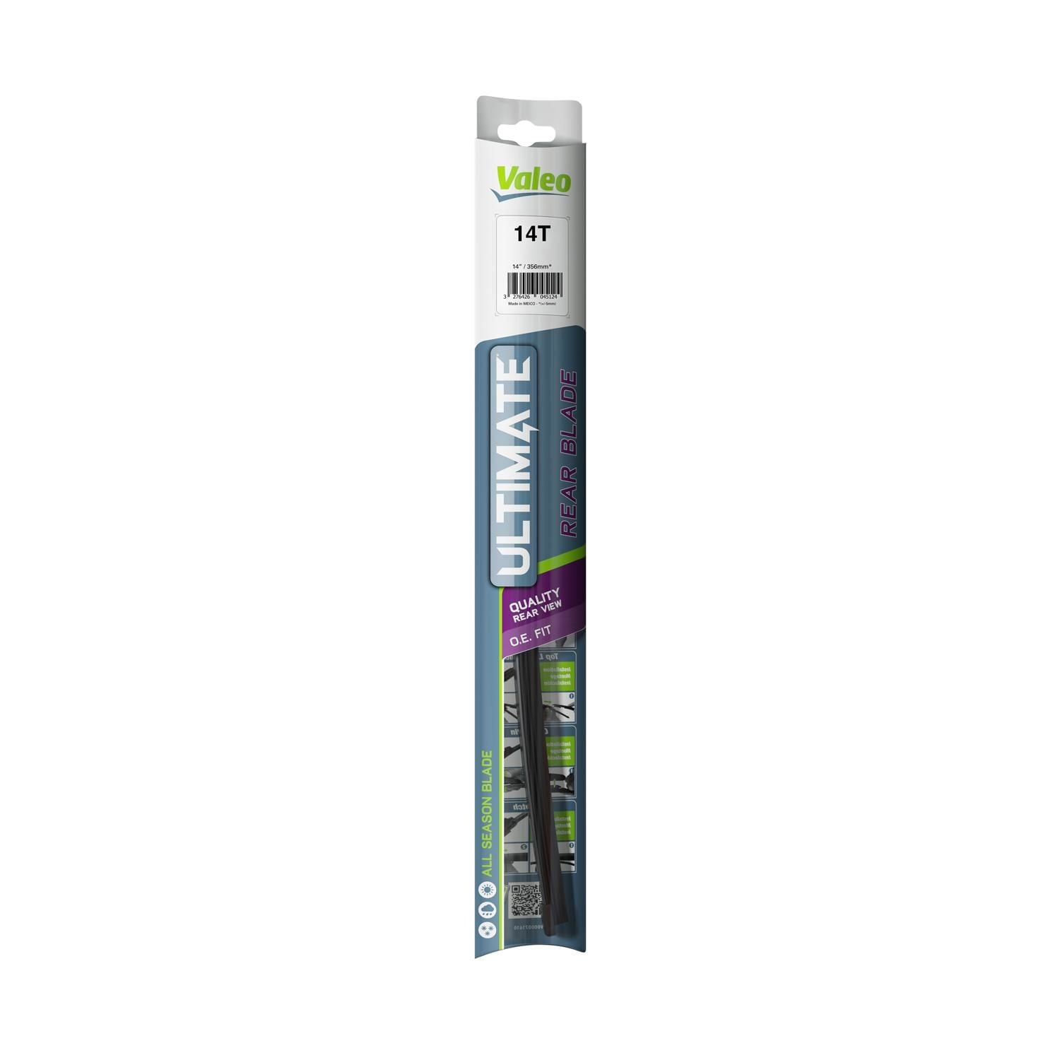Valeo Ultimate Rear 14 in Wiper Blade 604512 for Volvo XC90