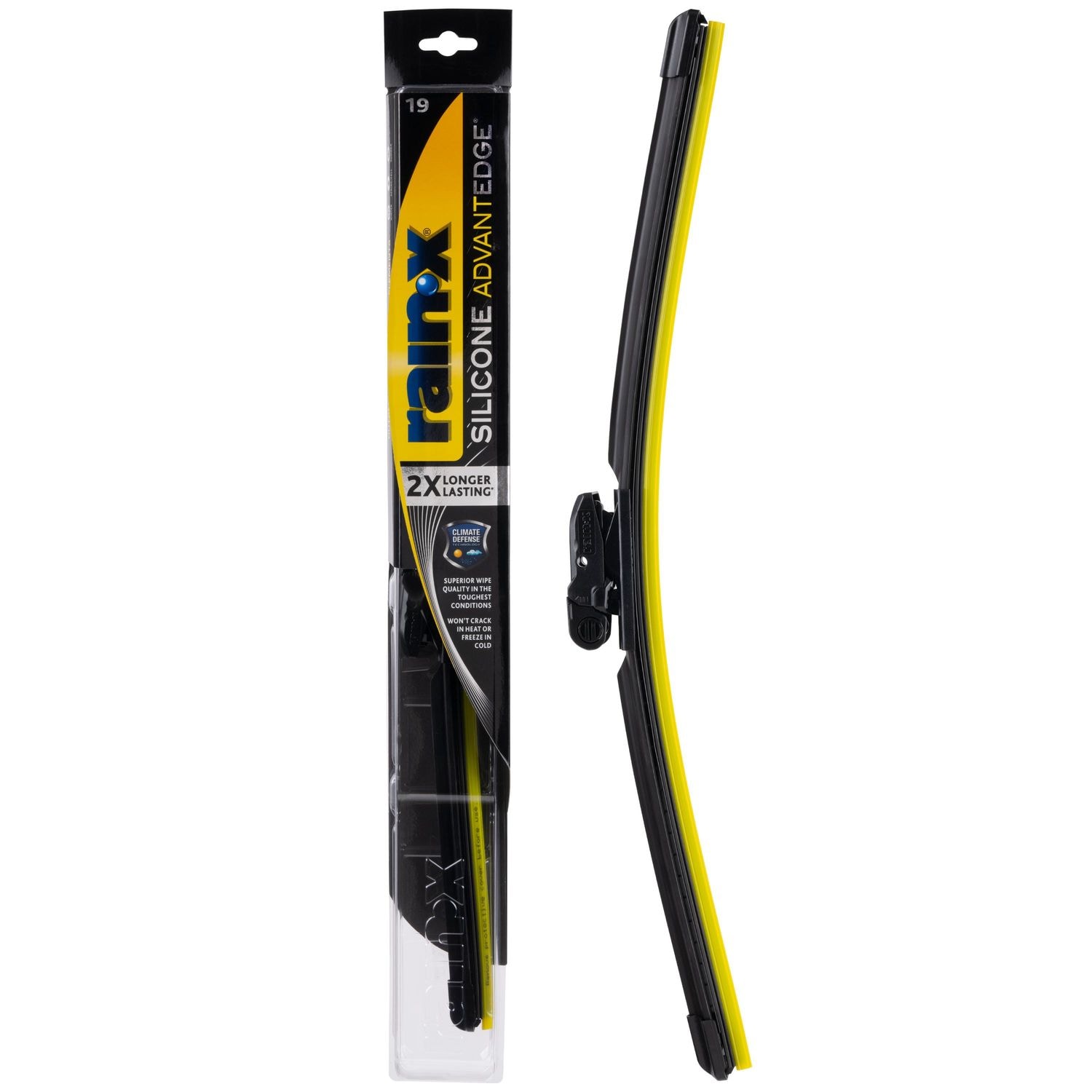 Rain-X Silicone AdvantEdge 19in Wiper Blade 830019Z | AutoZone