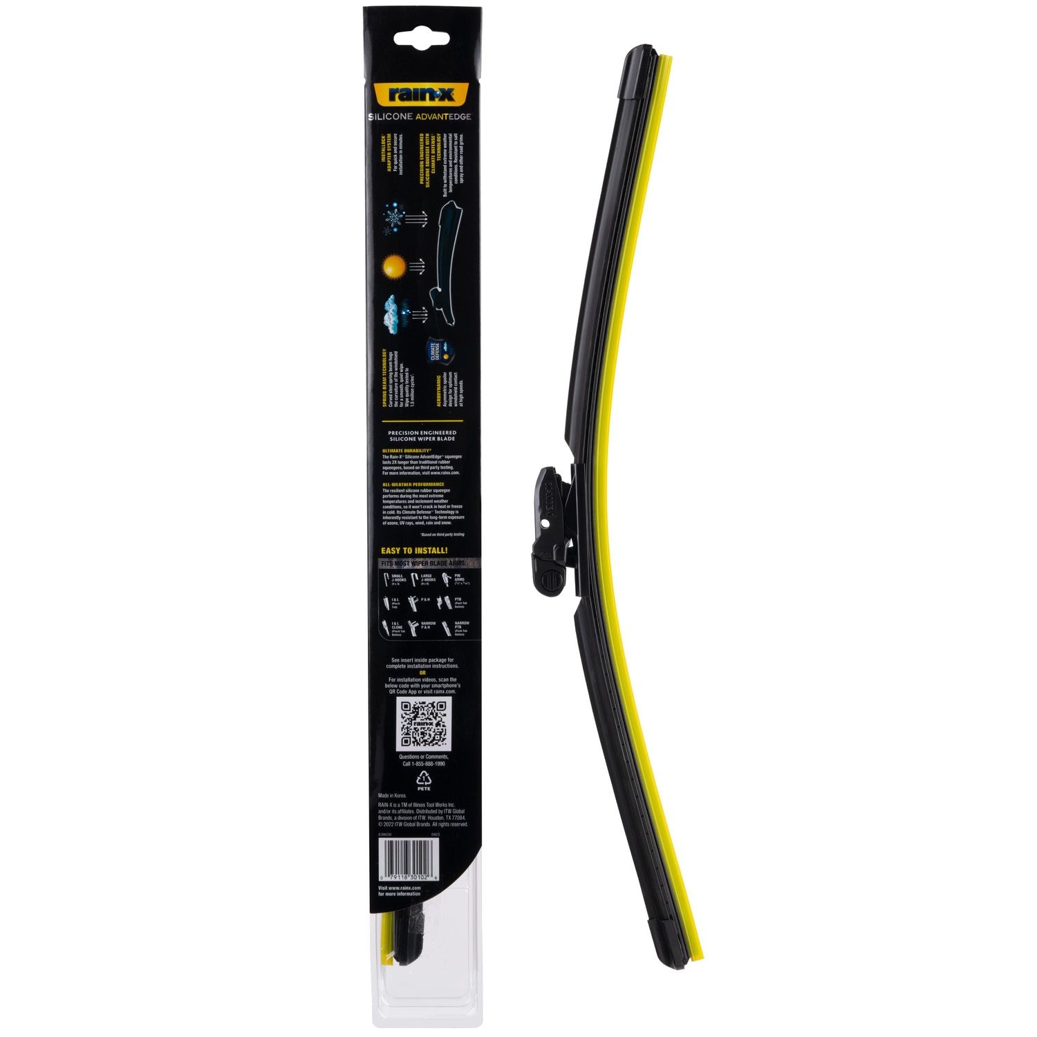 Rain-X Silicone AdvantEdge 20in Wiper Blade 830020Z | AutoZone