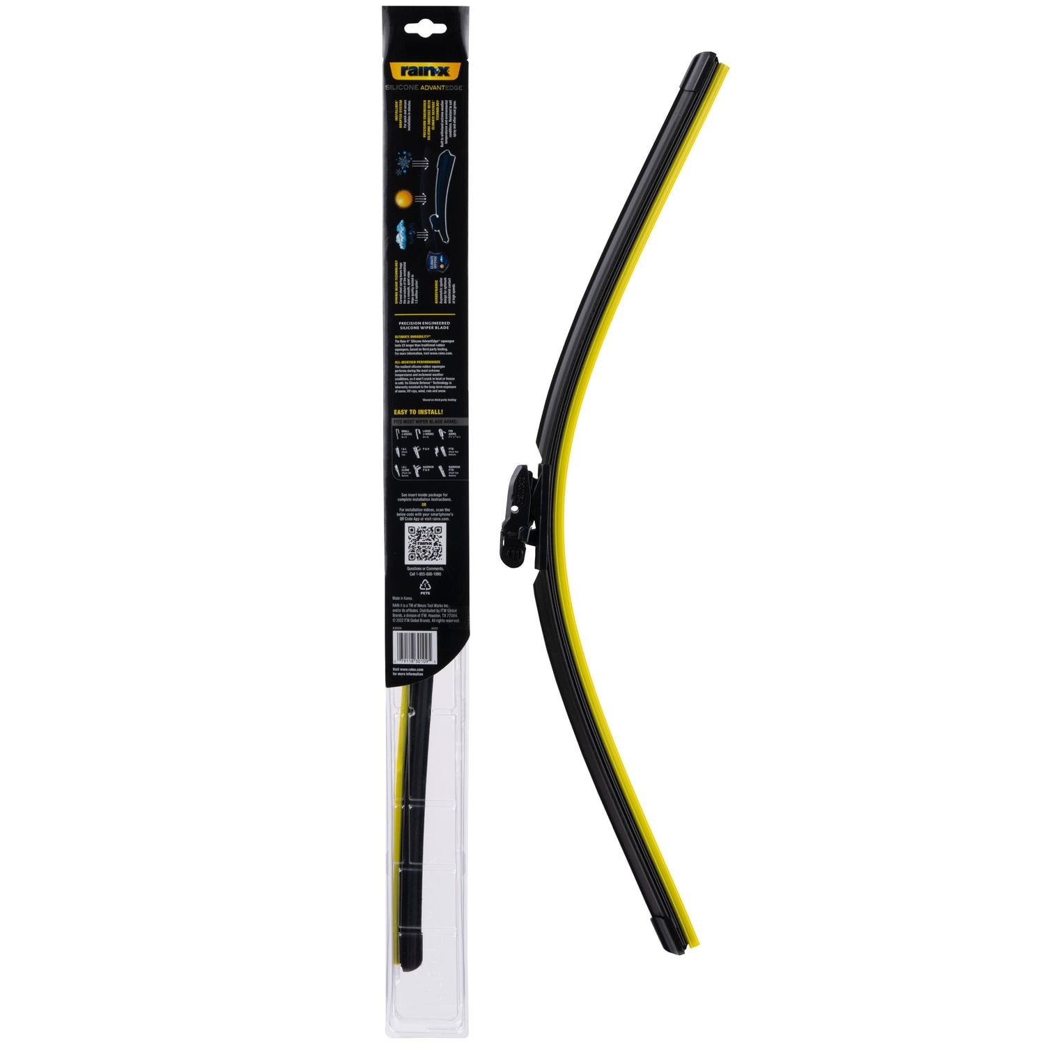 Rain-X Silicone AdvantEdge 26in Wiper Blade 830026Z | AutoZone