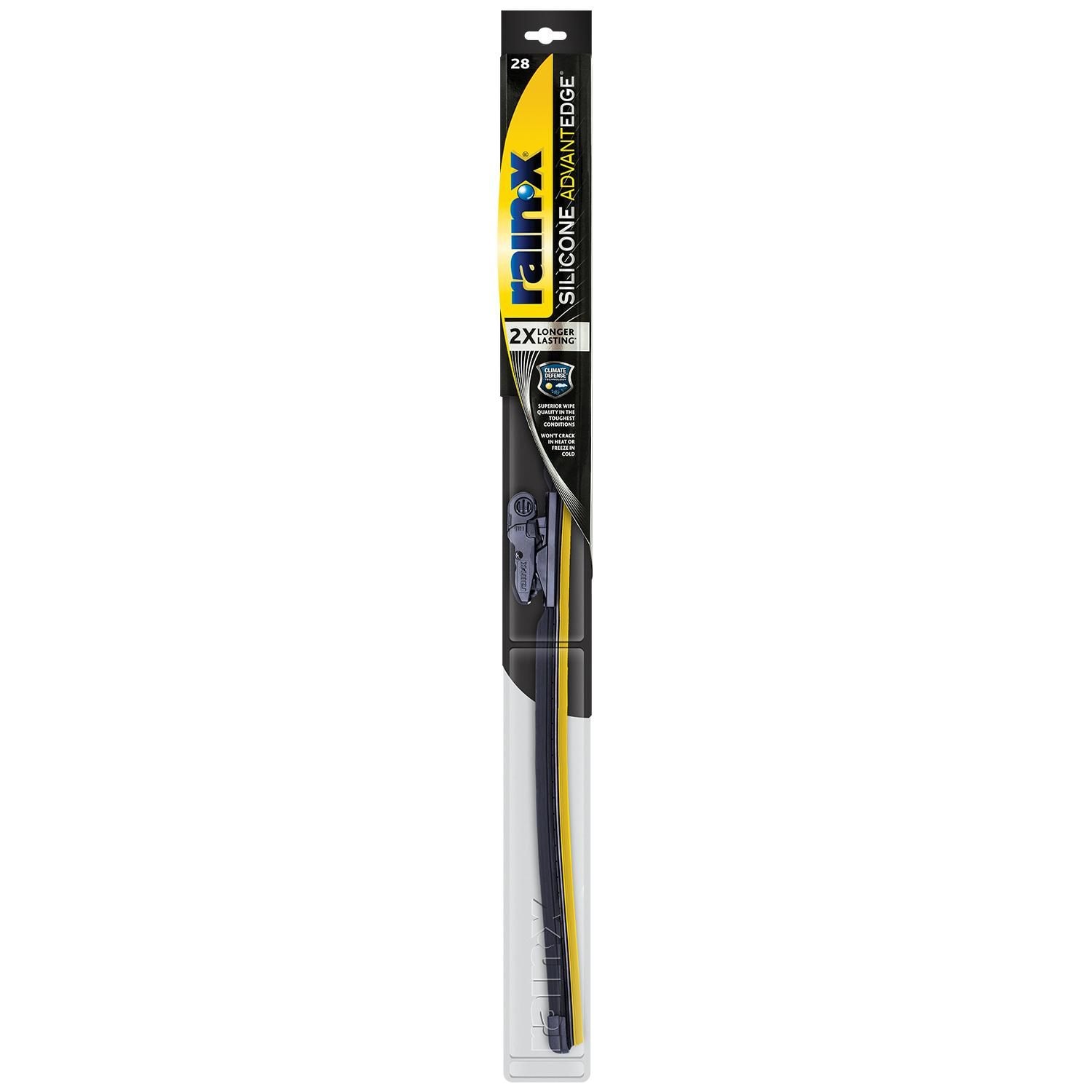 Rain-X Silicone AdvantEdge 28in Wiper Blade 830028Z | AutoZone
