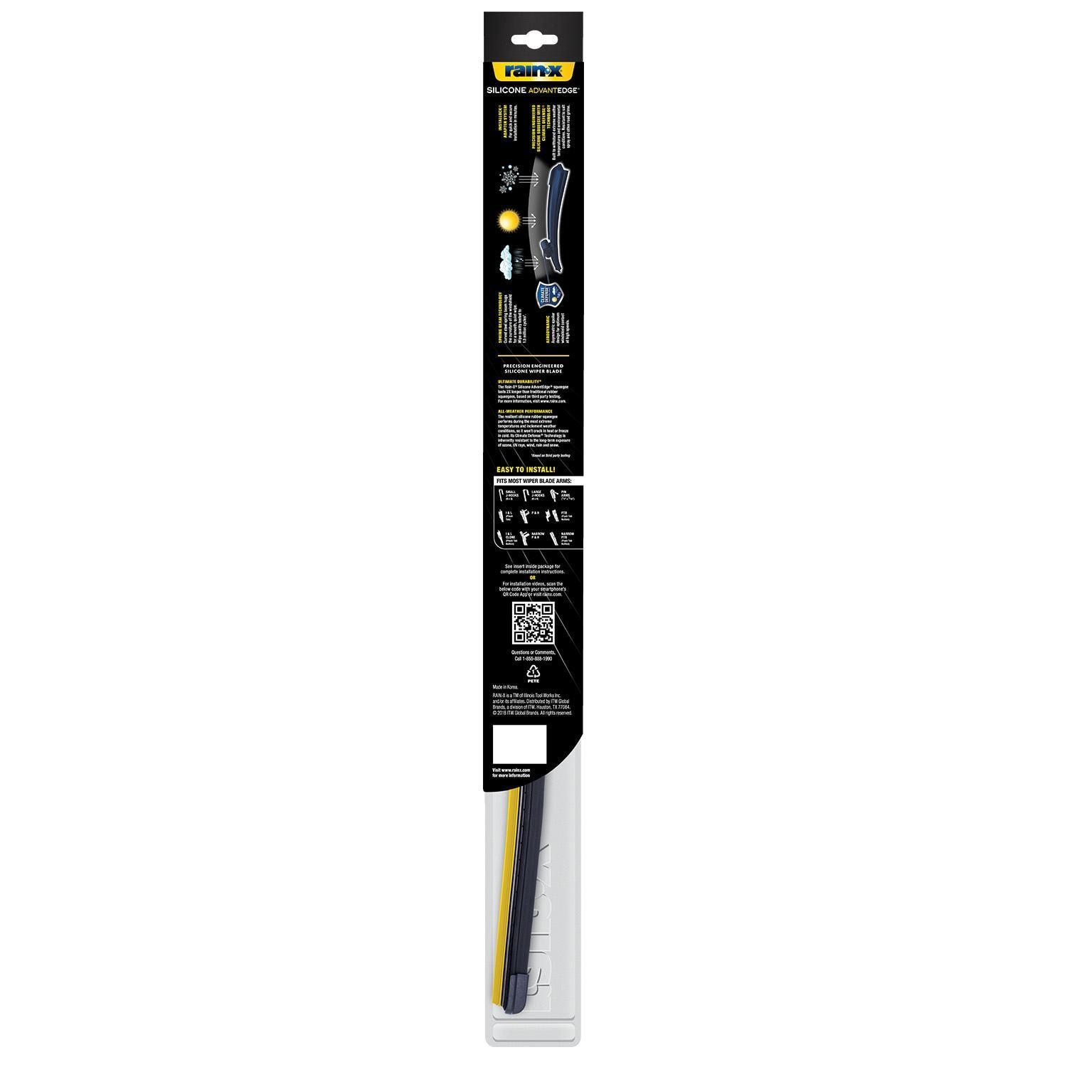 Rain-X Silicone AdvantEdge 28in Wiper Blade 830028Z