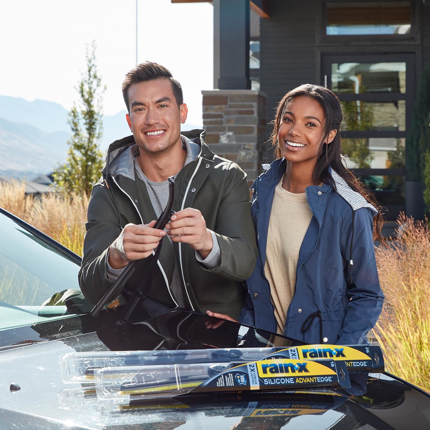 Rain-X Silicone AdvantEdge 28in Wiper Blade 830028Z