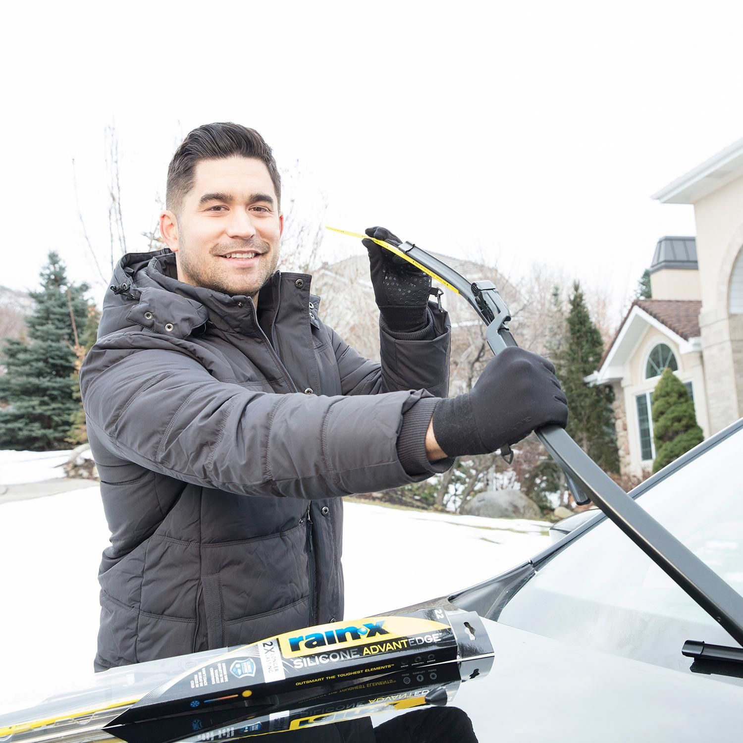 Rain-X Silicone AdvantEdge 28in Wiper Blade 830028Z