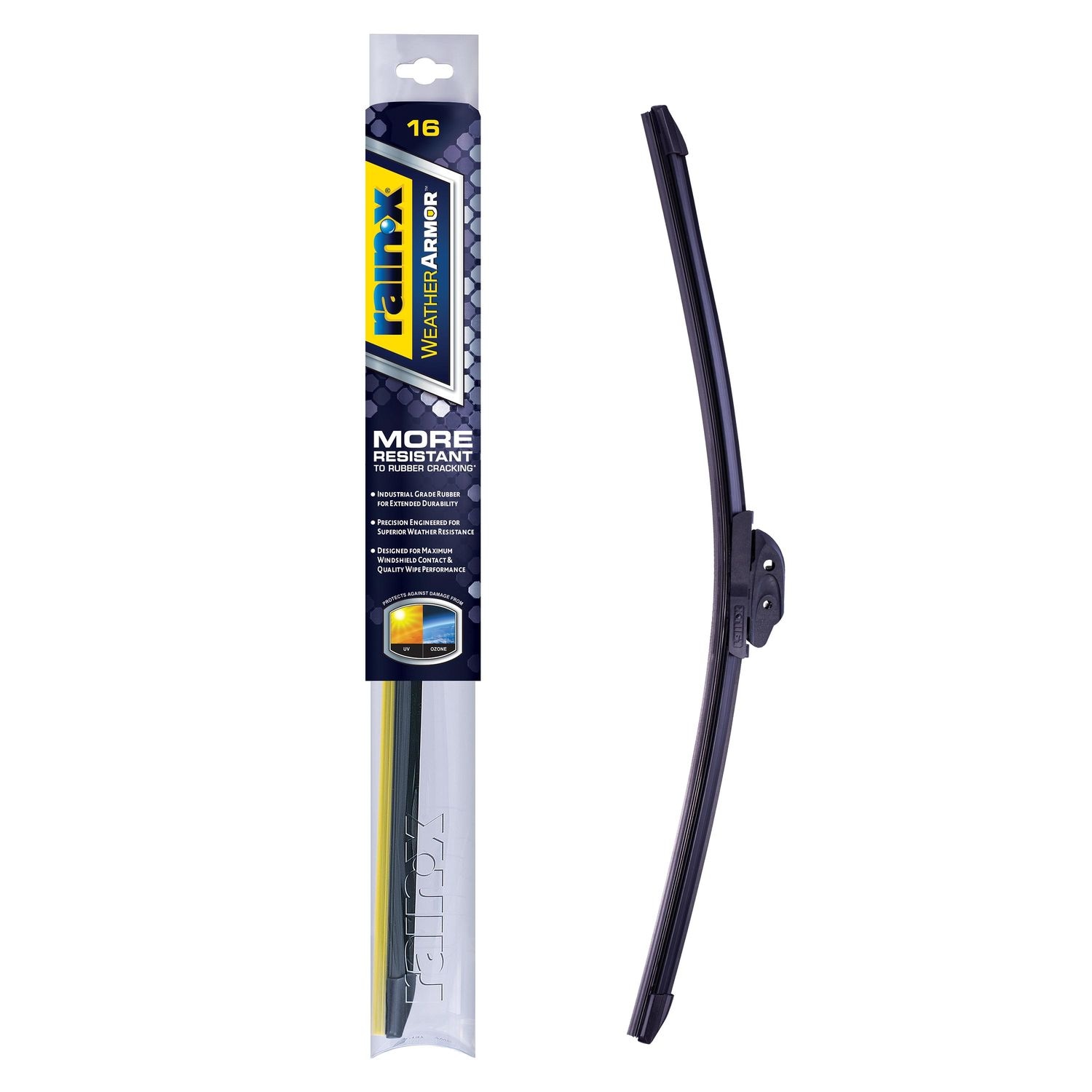 Rain-X WeatherArmor 18in Black Beam Windshield Wiper Blade | AutoZone