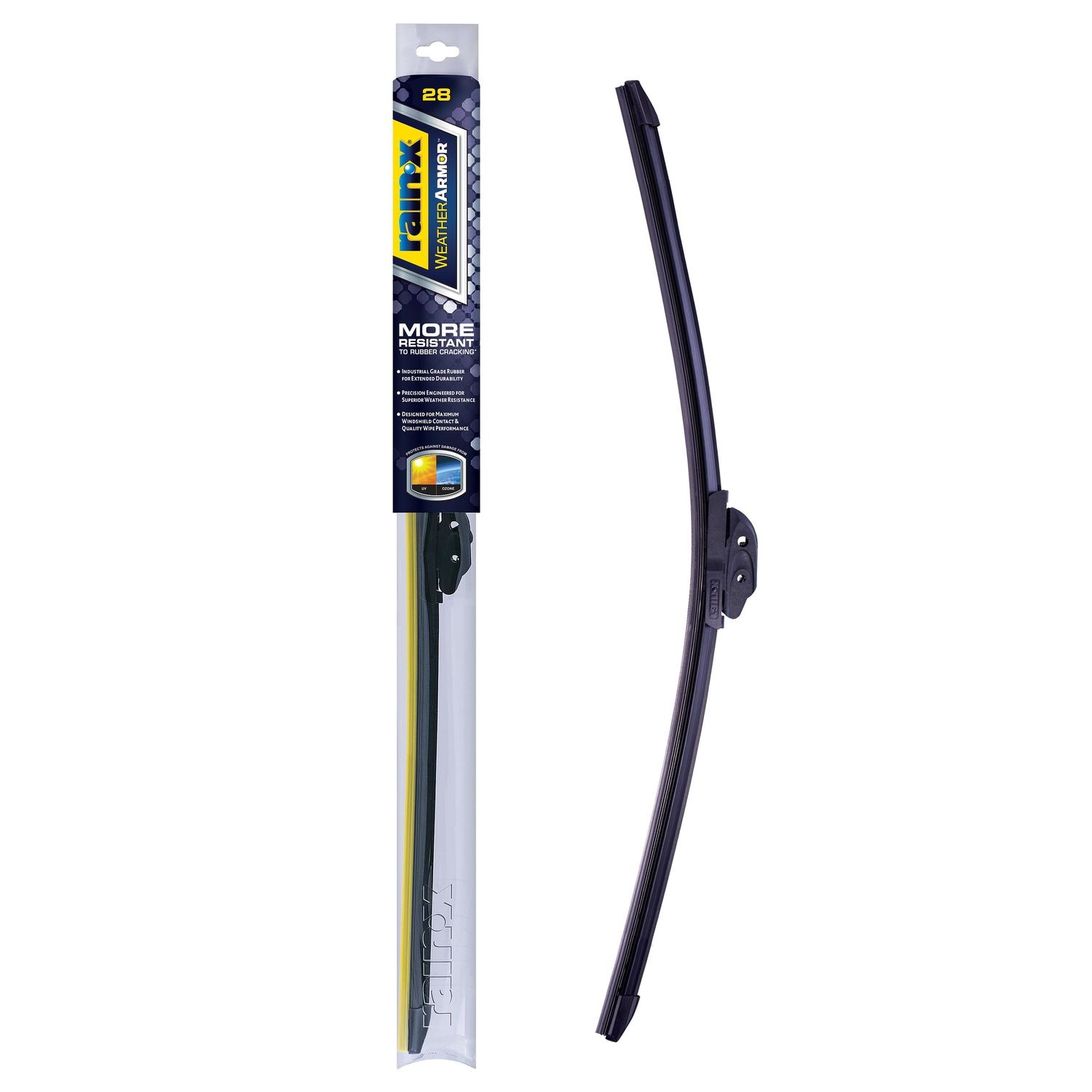 Rain-X WeatherArmor 22in Black Beam Windshield Wiper Blade | AutoZone