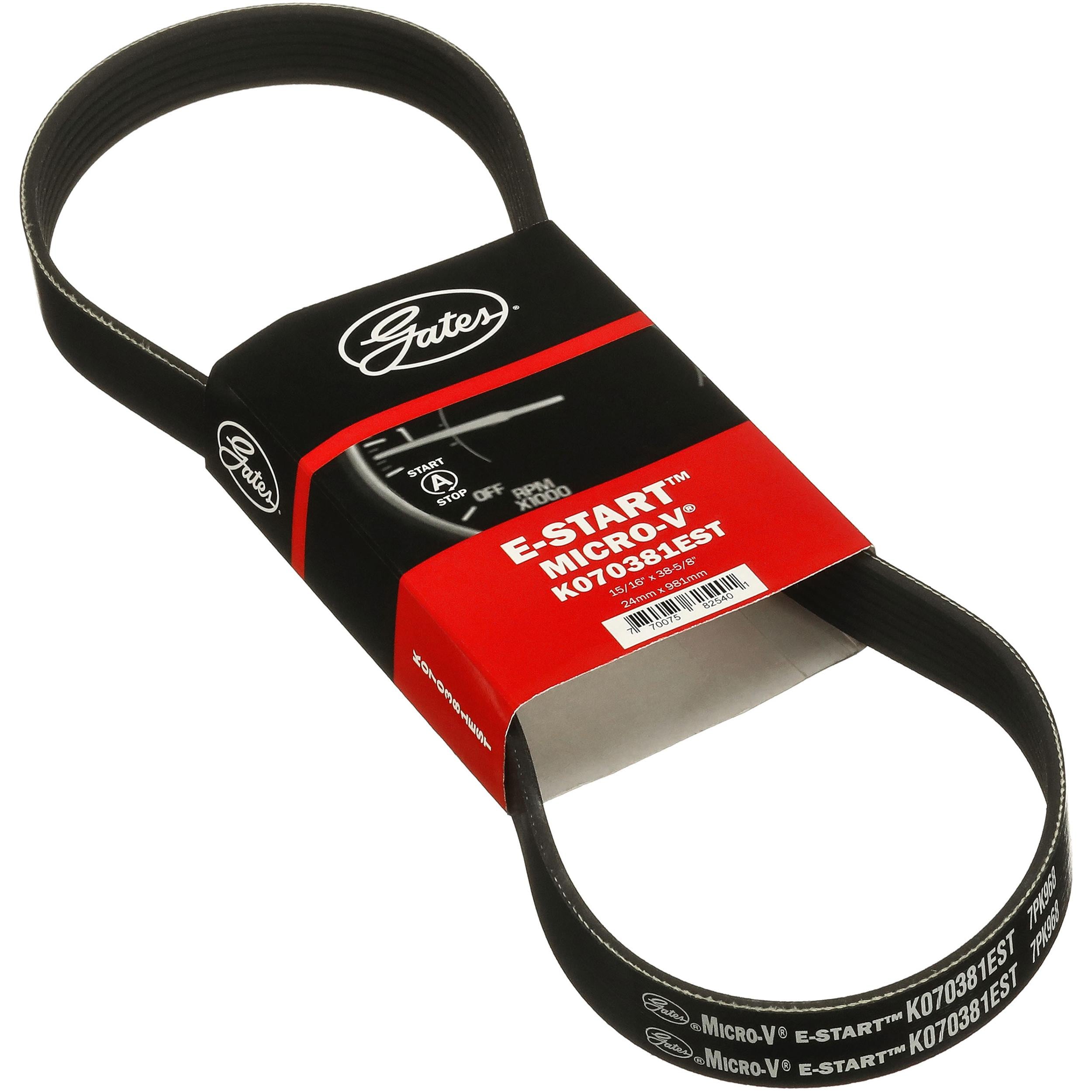 Gates Micro-V 38.11in Serpentine Belt K070381EST | AutoZone