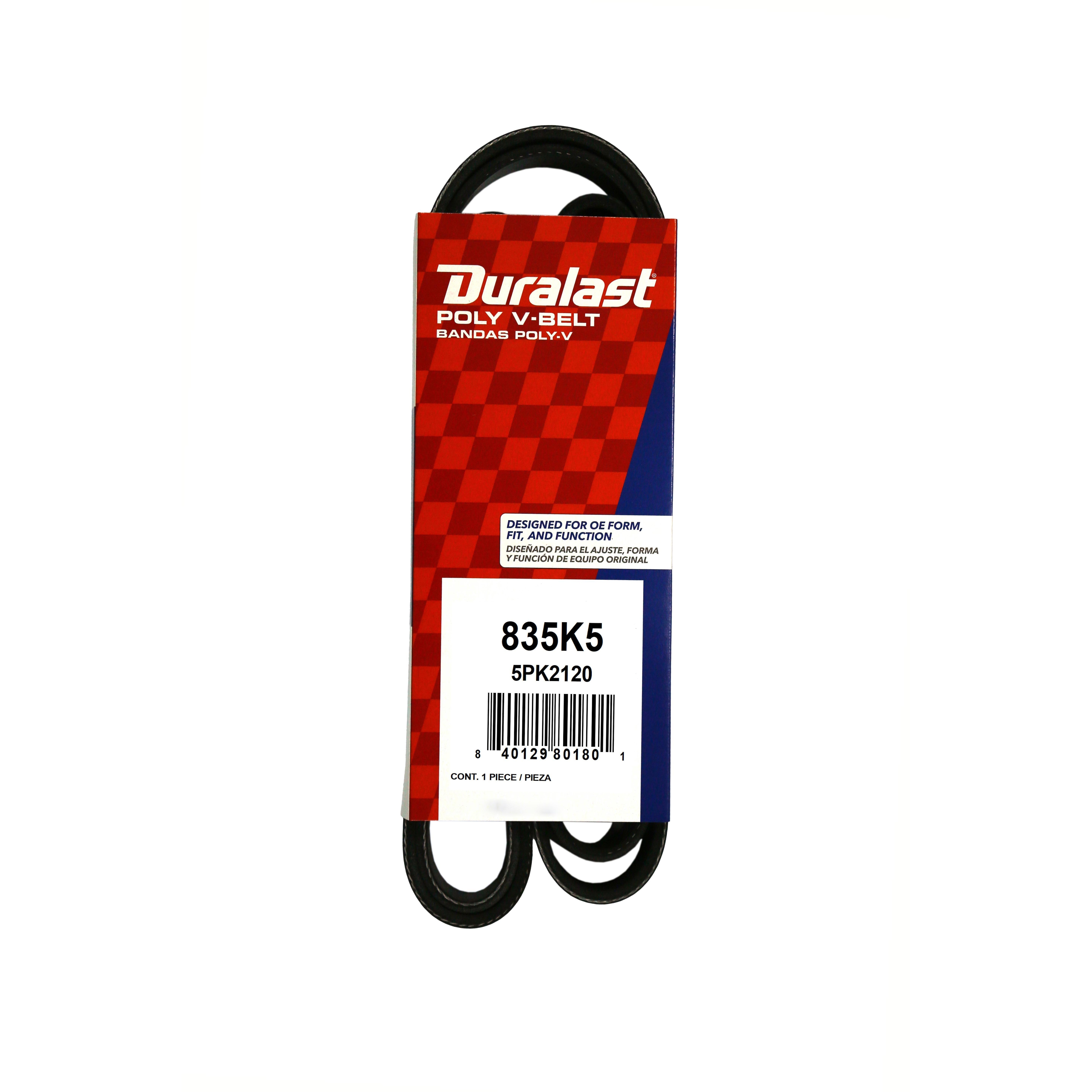Duralast 2121 mm Serpentine Belt 835K5 | AutoZone